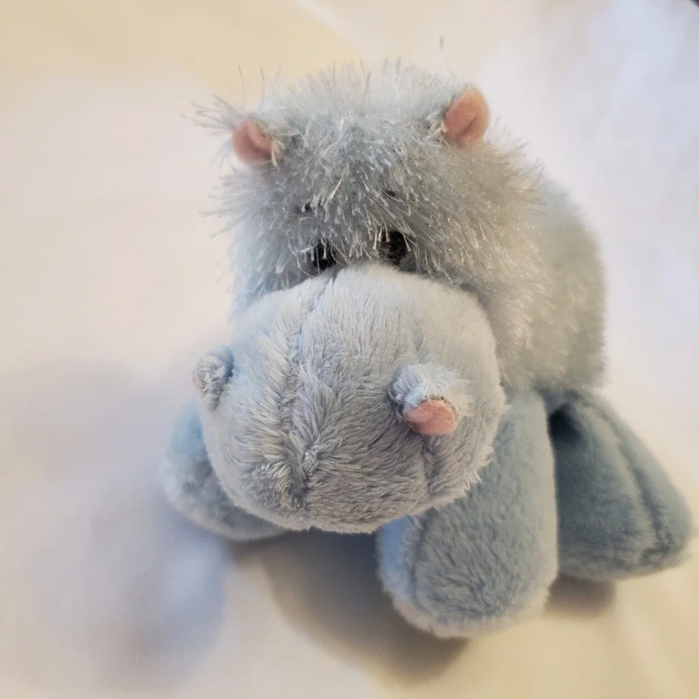 Ganz Webkinz Lil' Kinz Blue Hippo Plush‎ 7